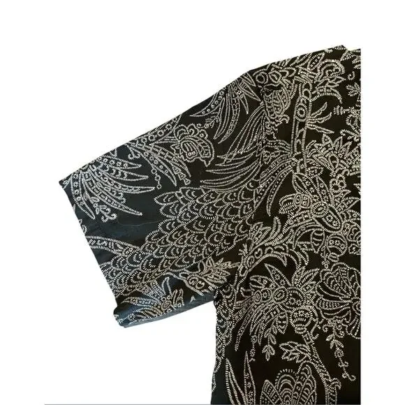 Tori Richard Men’s Button Down Short Sleeve Shirt Size M - Picture 4 of 7